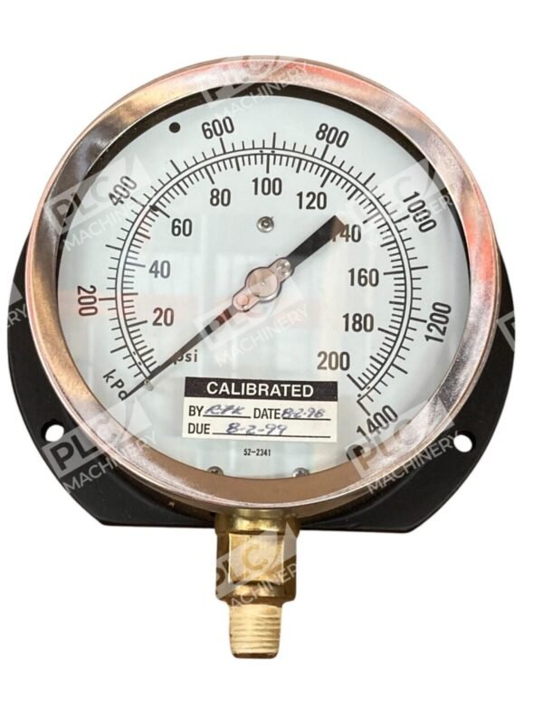Trerice 0-200PSI/KPa 500XB 4.5" 1/4" NPT Pressure Gauge D001195