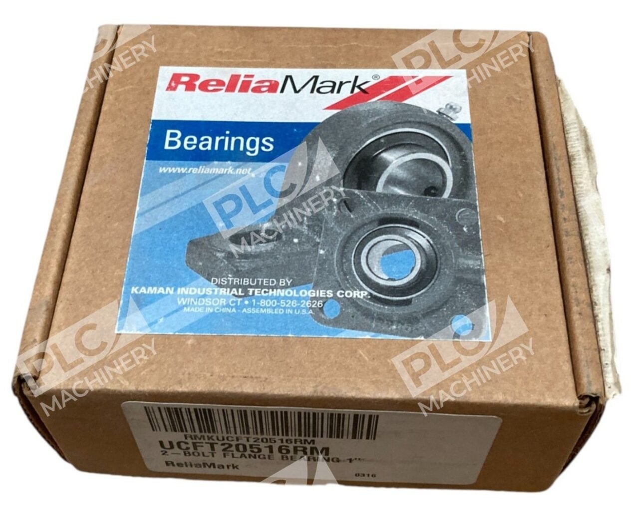 ReliaMark RMKUCFT20516RM 2-Bolt Flange Bearing 1" UCFT20516RM