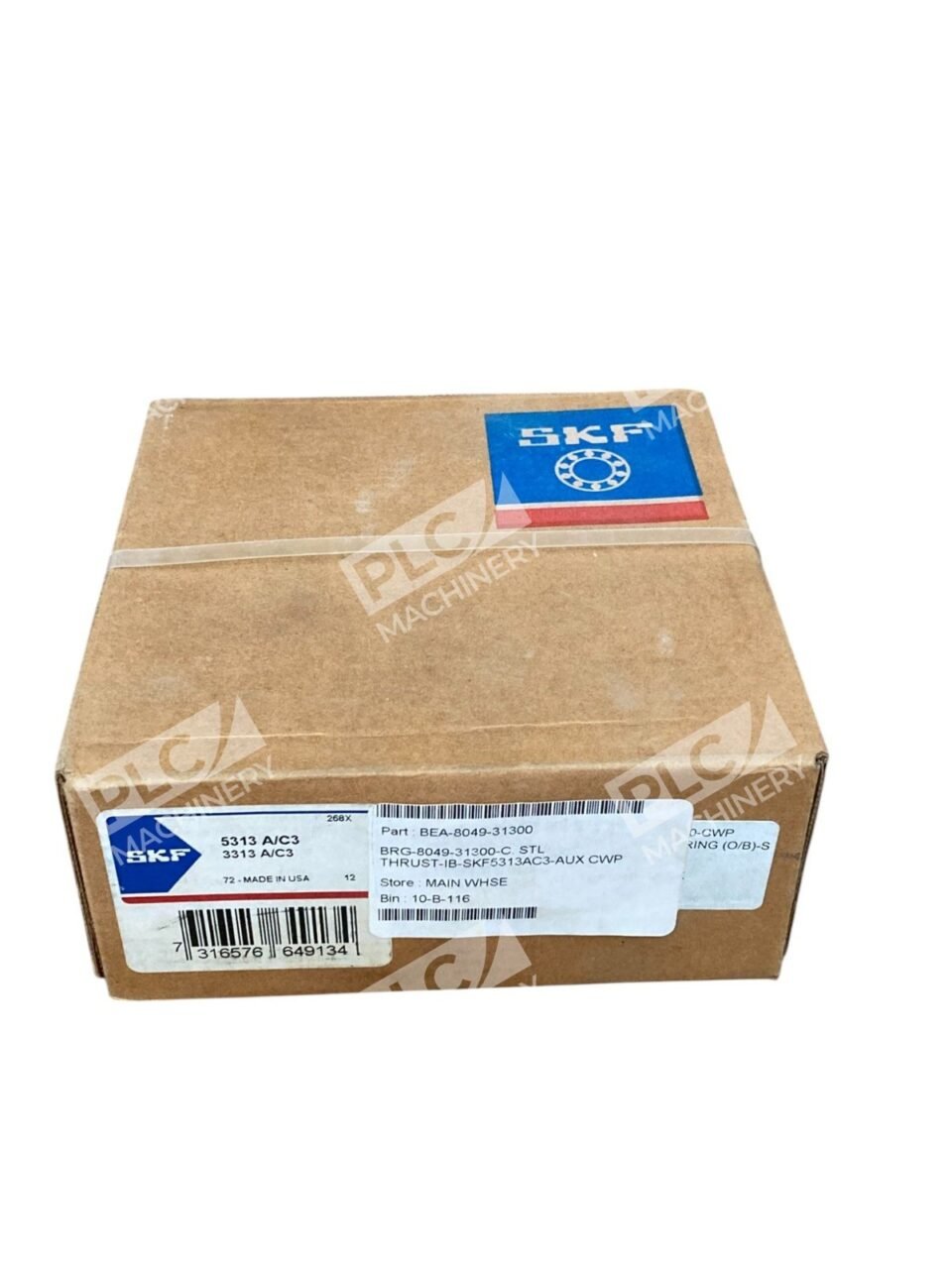 SKF 5313 A/C3 Angular Contact Double Row Ball Bearing - Image 2