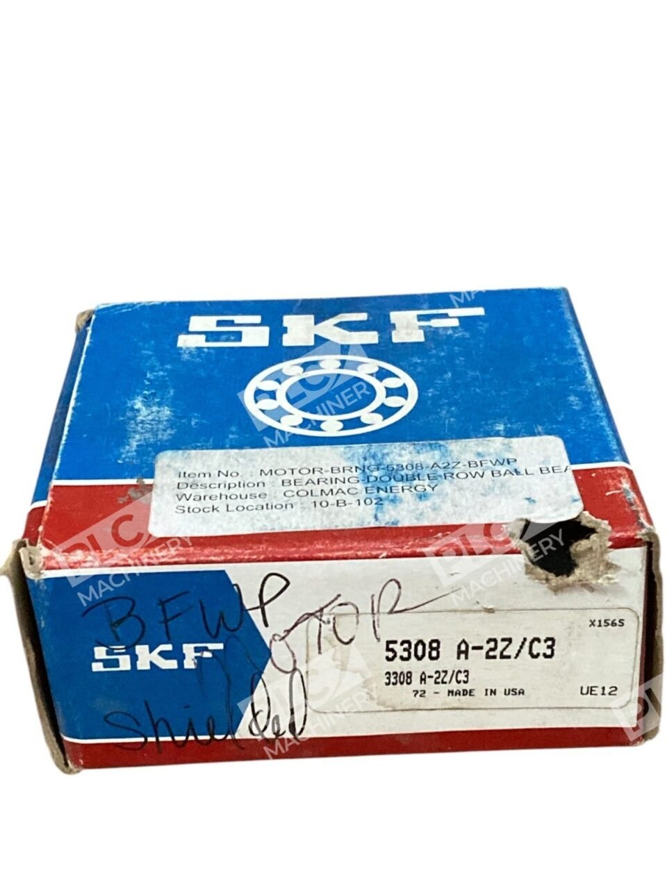 SKF 5308 A-2Z/C3 Double Row Ball Bearing