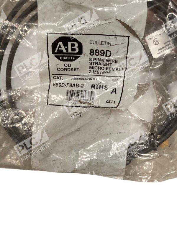 Allen-Bradley 889D-F8AB-2 Cordset - Image 4