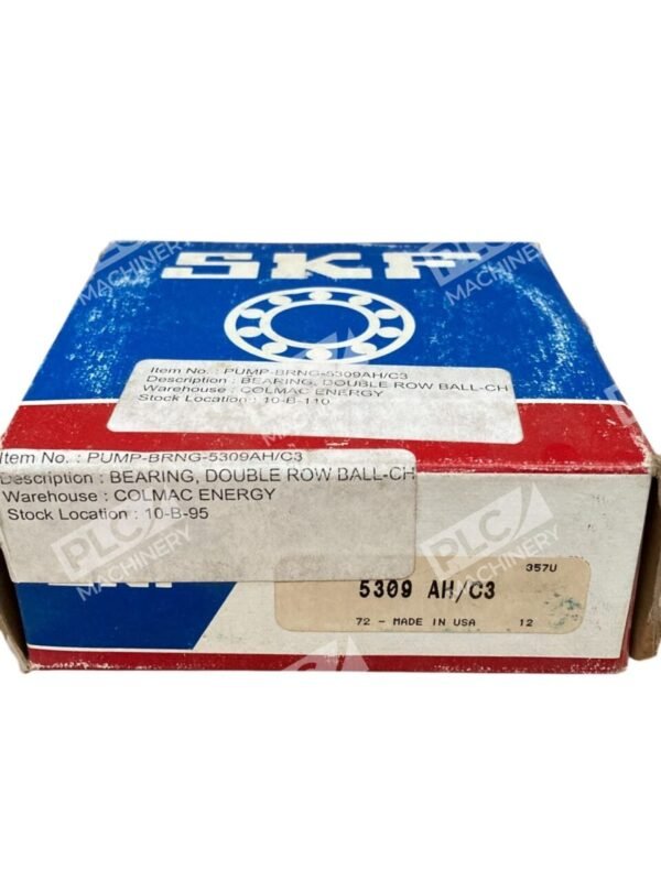 SKF 5309AH/C3 Double Row Ball Bearing