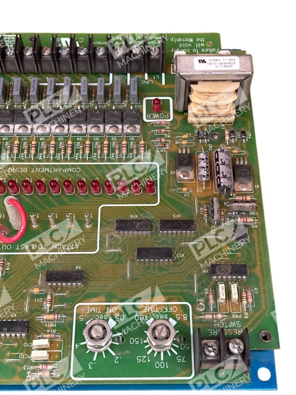 NCC 50-60Hz 105-135VAC Program Control Board DNC-T2020-B10 - Image 6