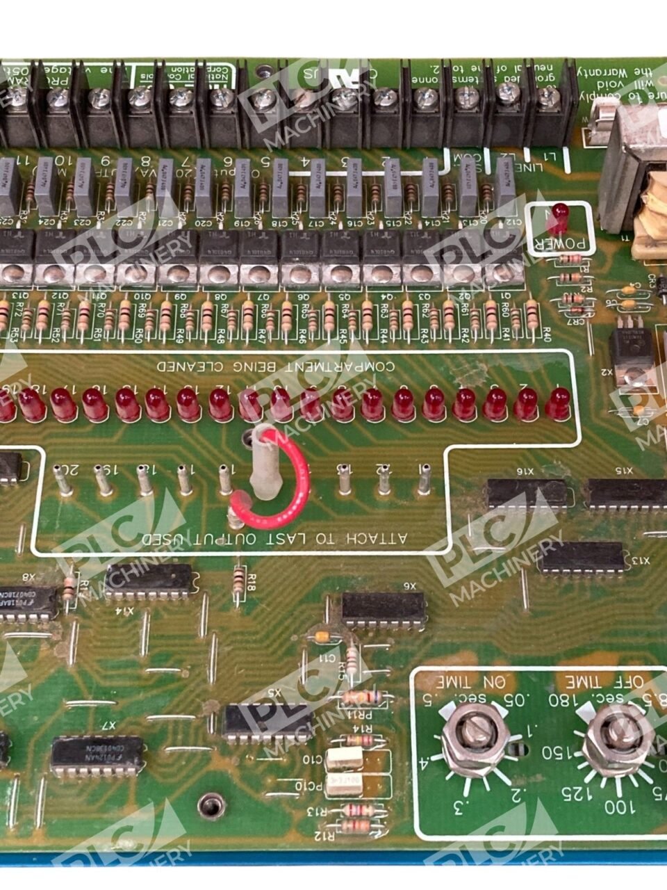 NCC 50-60Hz 105-135VAC Program Control Board DNC-T2020-B10 - Image 7