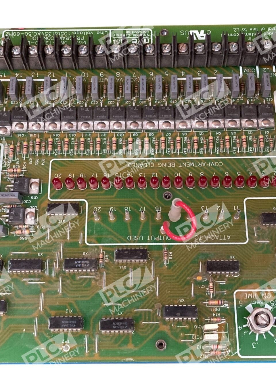 NCC 50-60Hz 105-135VAC Program Control Board DNC-T2020-B10 - Image 8
