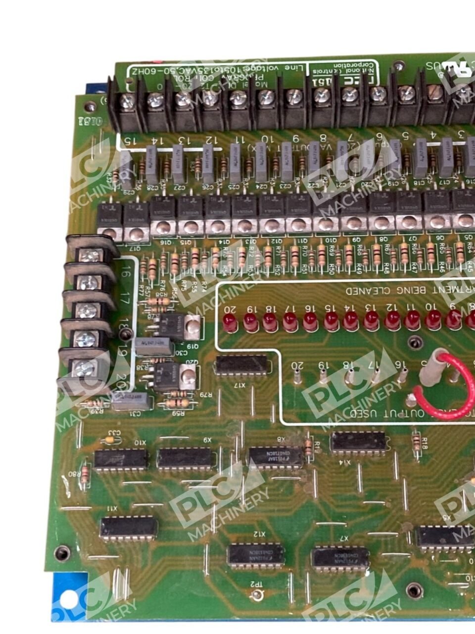 NCC 50-60Hz 105-135VAC Program Control Board DNC-T2020-B10 - Image 9