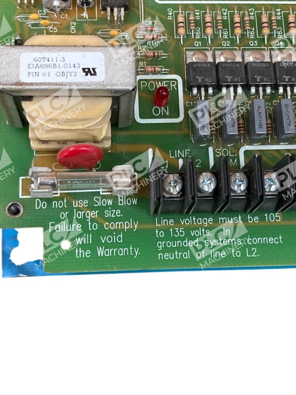 NCC 50-60Hz 105-135VAC Program Control Board DNC-T2020-B10 - Image 10