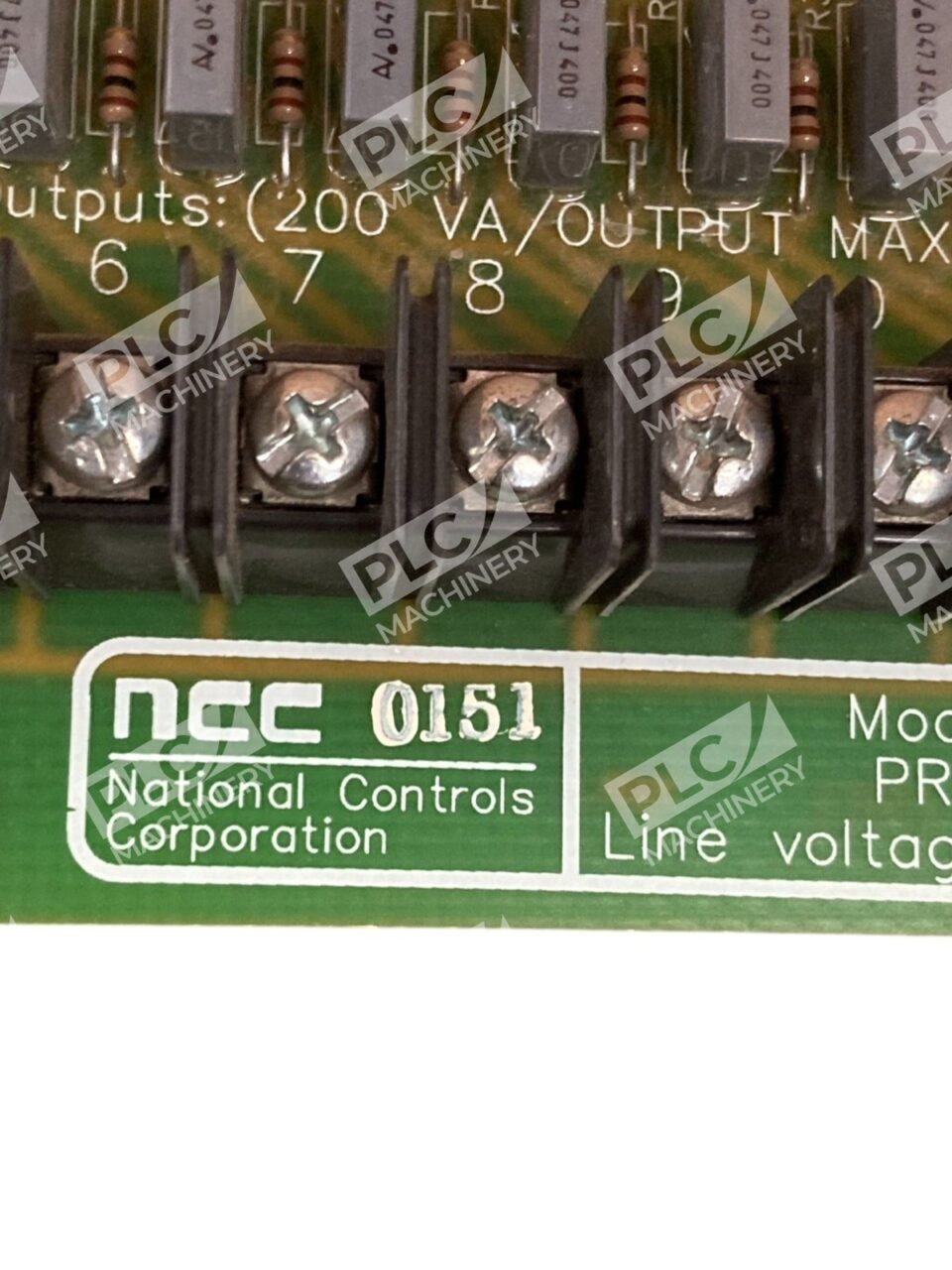 NCC 50-60Hz 105-135VAC Program Control Board DNC-T2020-B10 - Image 12