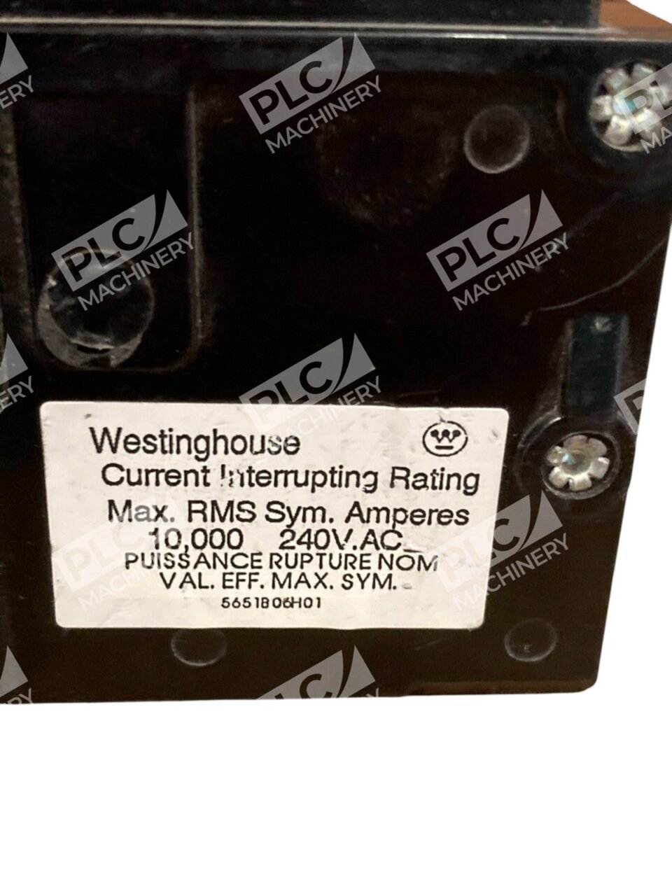 Westinghouse 3 Pole 20A Circuit Breaker BR320 - Image 9