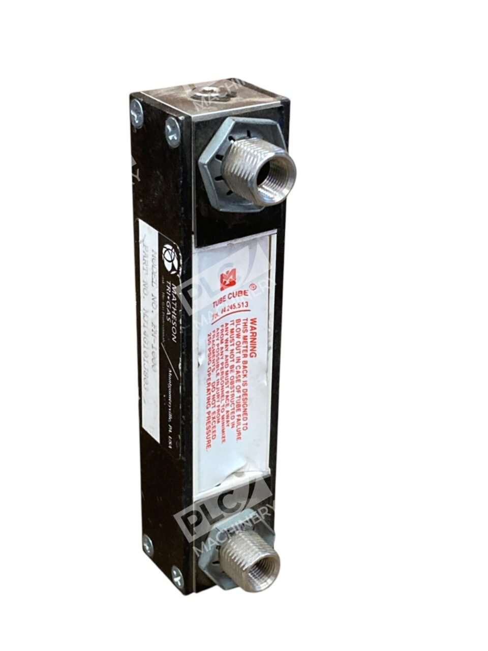 Matheson Tri-Gas MJ14G101J803 Tube Cube Gas Flow Meter FM-1000 - Image 3