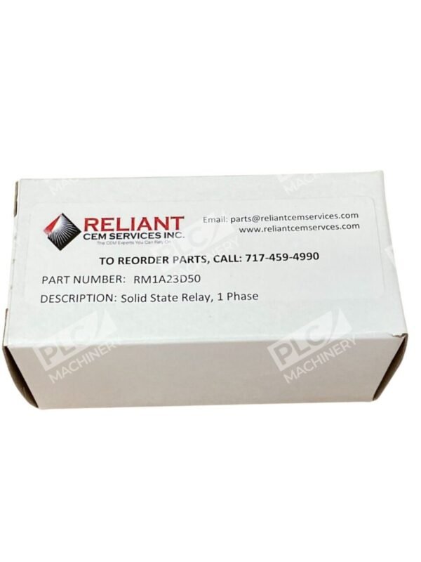 Reliant CEM Services RM1A23D50 Solid State Relay (SSR)