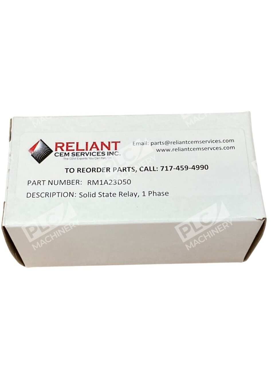 Reliant CEM Services RM1A23D50 Solid State Relay (SSR)