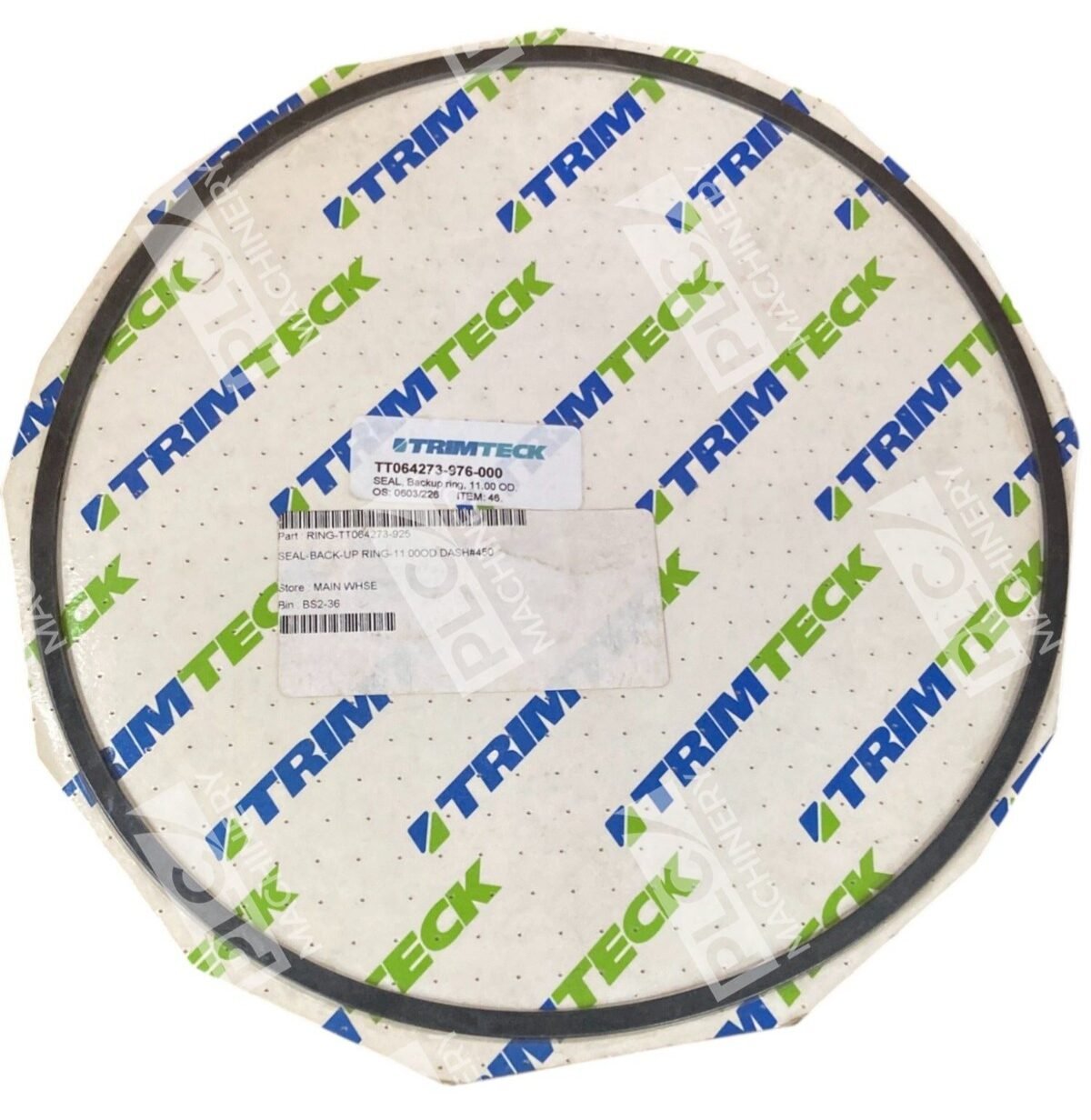 Trimteck 11.00 OD Backup Ring Seal Gasket TT064273-976-000
