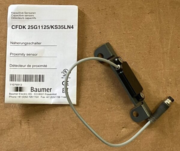 Baumer CFDK 25G1125/KS35LN4 Block Proximity Sensor