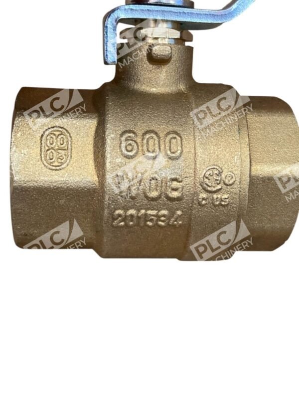 Smith Cooper 600#WOG 150WSP 1728155/56 1-1/4" Ball Valve IPS 4347001360 - Image 3
