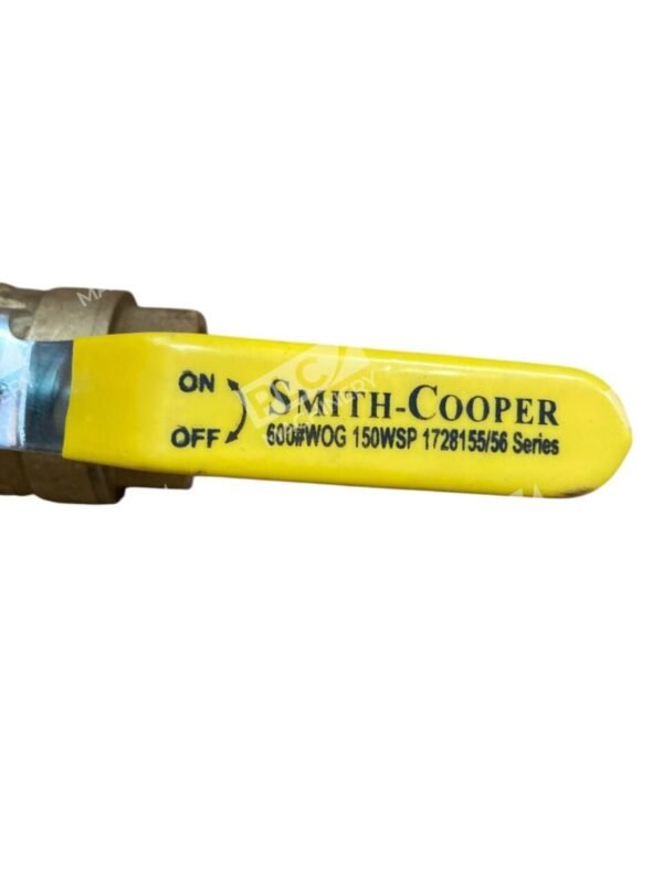 Smith Cooper 600#WOG 150WSP 1728155/56 1" Ball Valve IPS 4347001340 - Image 8