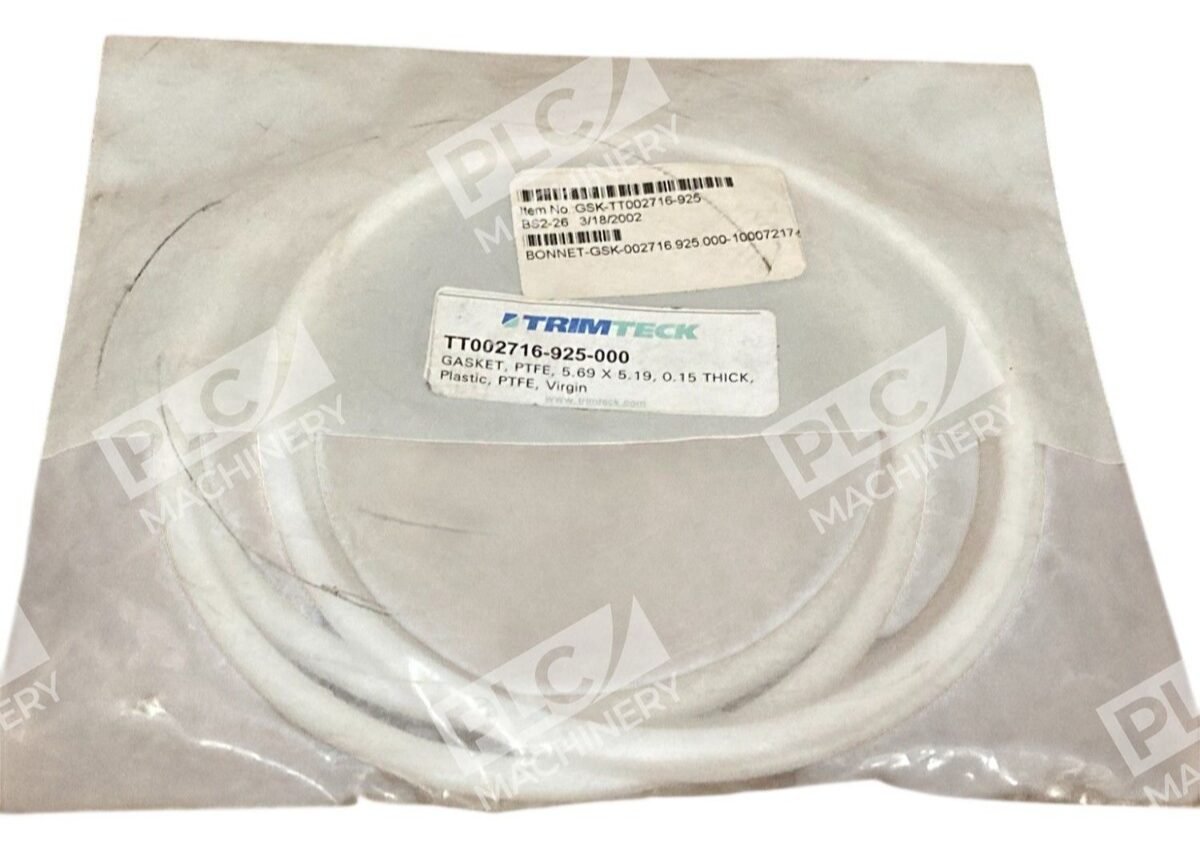 Trimteck 0.15X5.69X5.19 PTFE Plastic Gasket TT002716-925-000