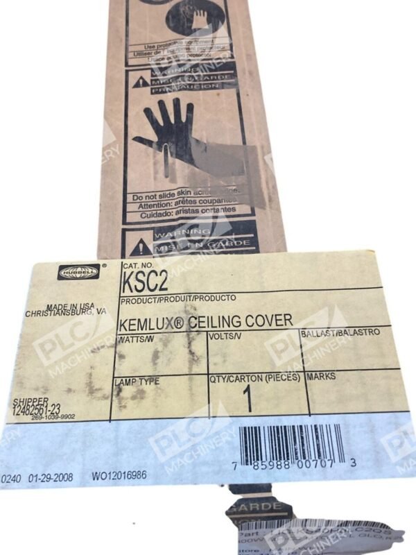 Hubbell KS-C2 Kemlux Ceiling Cover KSC2 - Image 2