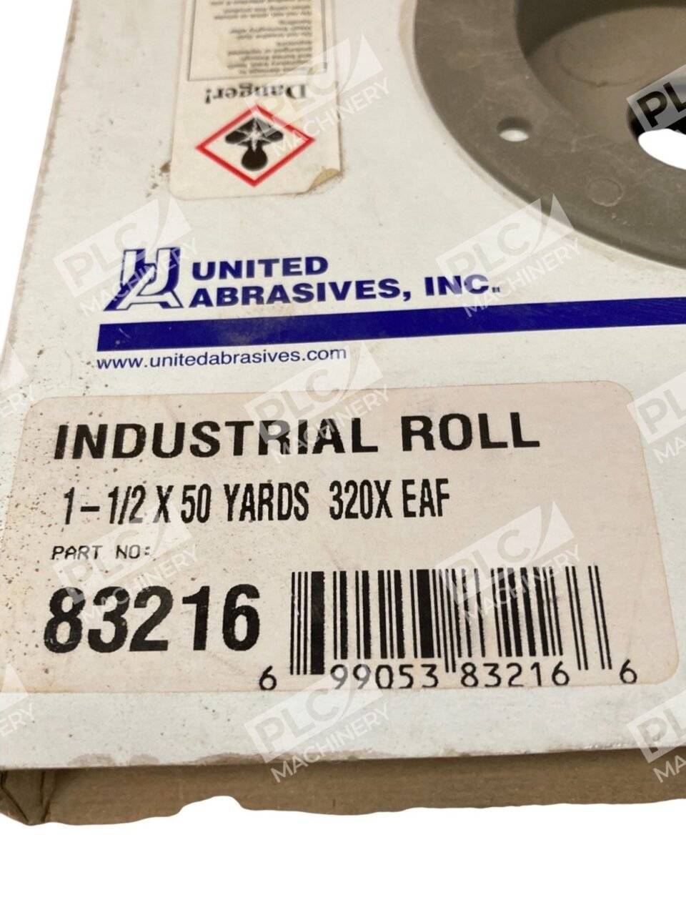 United Abrasives UA SAIT 1-1/2"X50' Aluminum Oxide Shop Roll 83216 - Image 2