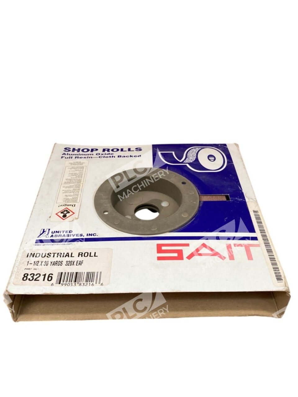 United Abrasives UA SAIT 1-1/2"X50' Aluminum Oxide Shop Roll 83216 - Image 5