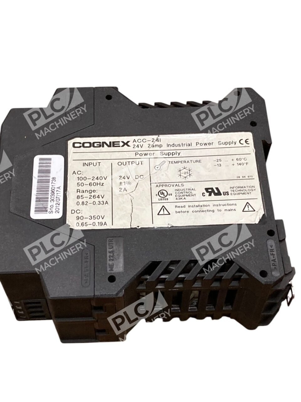 COGNEX ACC-24I 24V 2Amp Power Supply