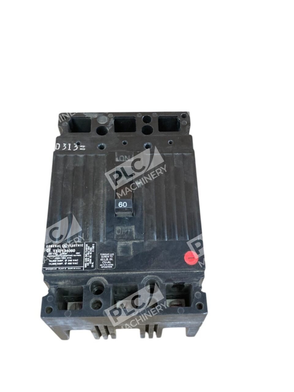 General Electric GE 3 Pole 60A Circuit Breaker TED134060 - Image 6