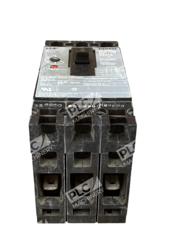 Siemens ITE ED6-ETI 3A 3 Poles 600VAC 250VDC Circuit Breaker ED63A003 - Image 2