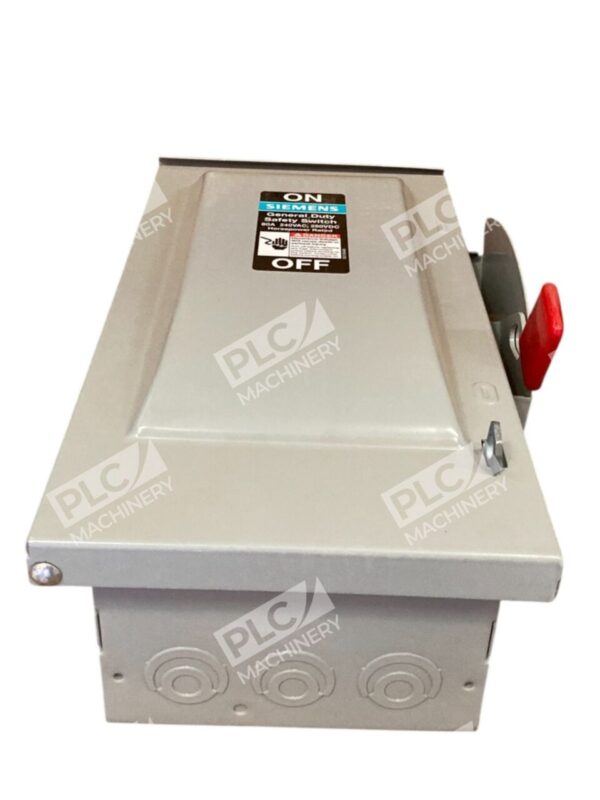 Siemens 2P 60A NEMA 3R General Duty Safety Switch GF222NR - Image 3