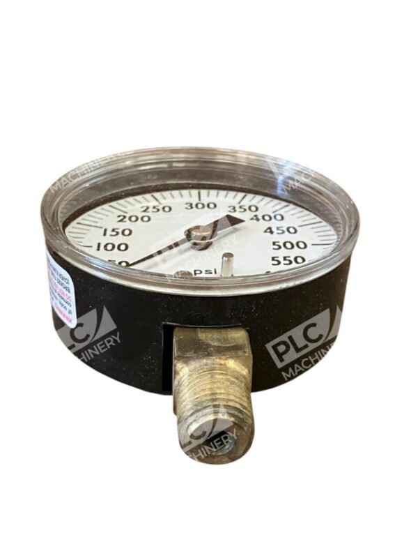 Ashcroft 1/4" NPT 2-1/2" Face 0-600PSI Pressure Gauge 25W1005 H 02L 600 - Image 3
