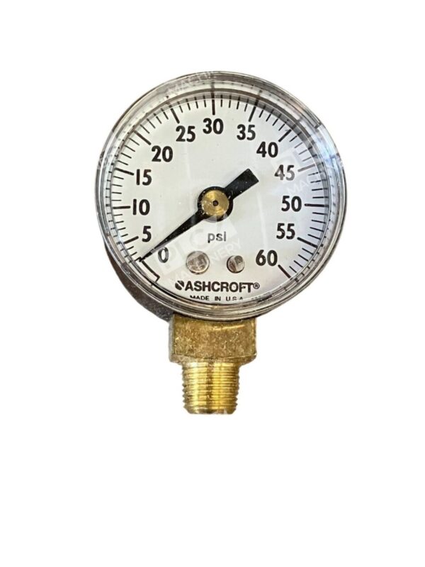 Ashcroft 1/8" NPT 1-1/2" Face Pressure Gauge 15W1005 H 01L 60 - Image 6