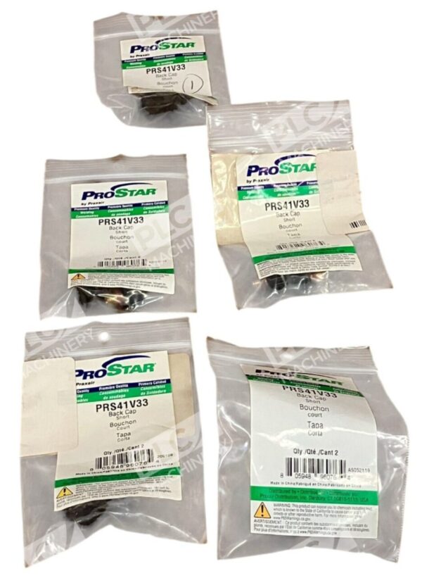 ProStar Praxair Bag Of 2 Short Back Caps PRS41V33 (lot of 5)