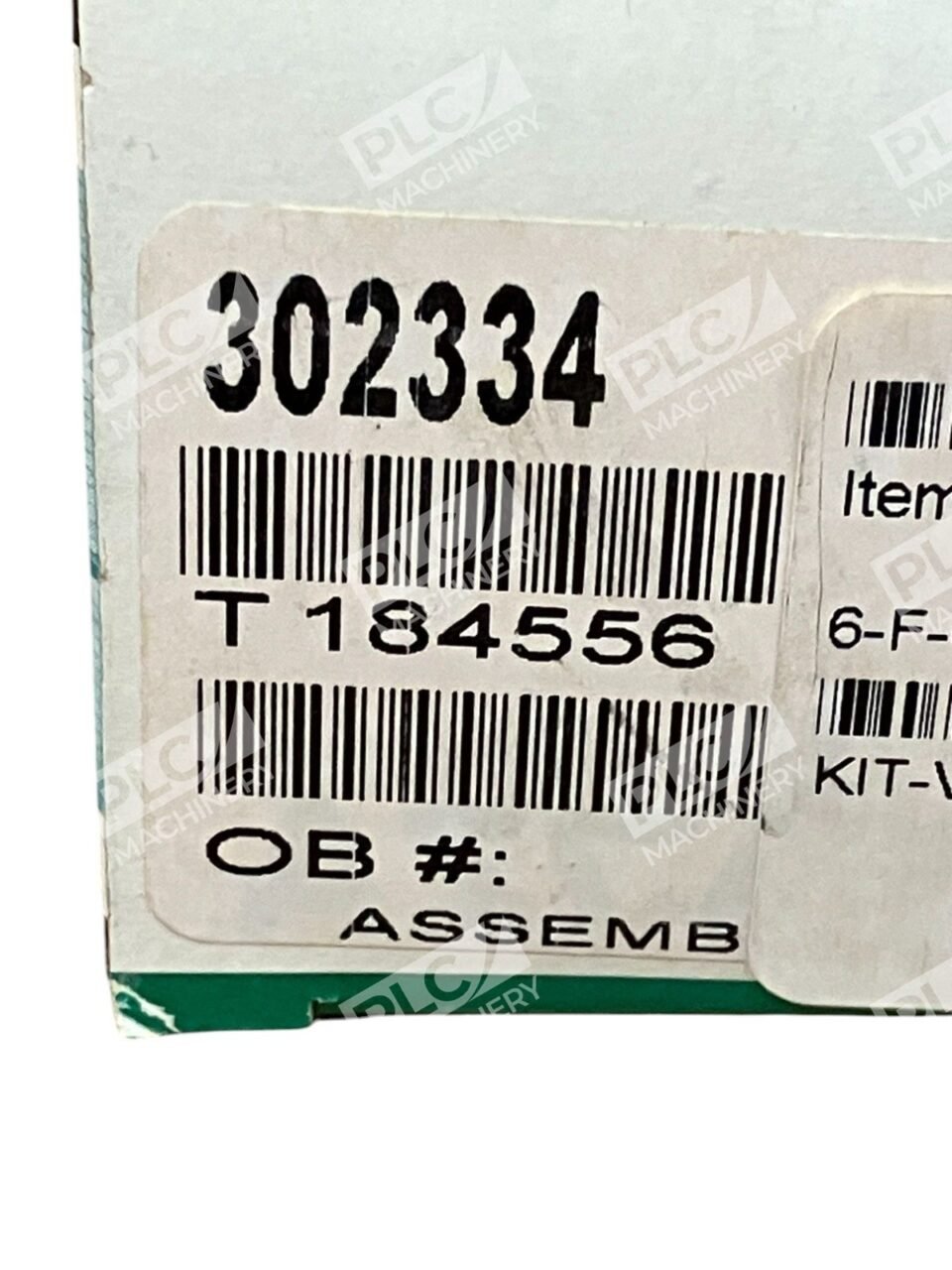 ASCO T 184556 Solenoid Valve Repair Kit 302334 - Image 2