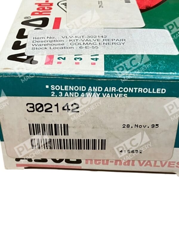 ASCO Automatic Switch Co Red Hat Valve Rebuild Kit 302142 - Image 2