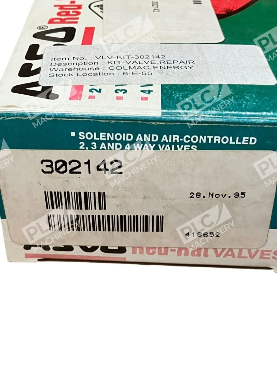 ASCO Automatic Switch Co Red Hat Valve Rebuild Kit 302142 - Image 2