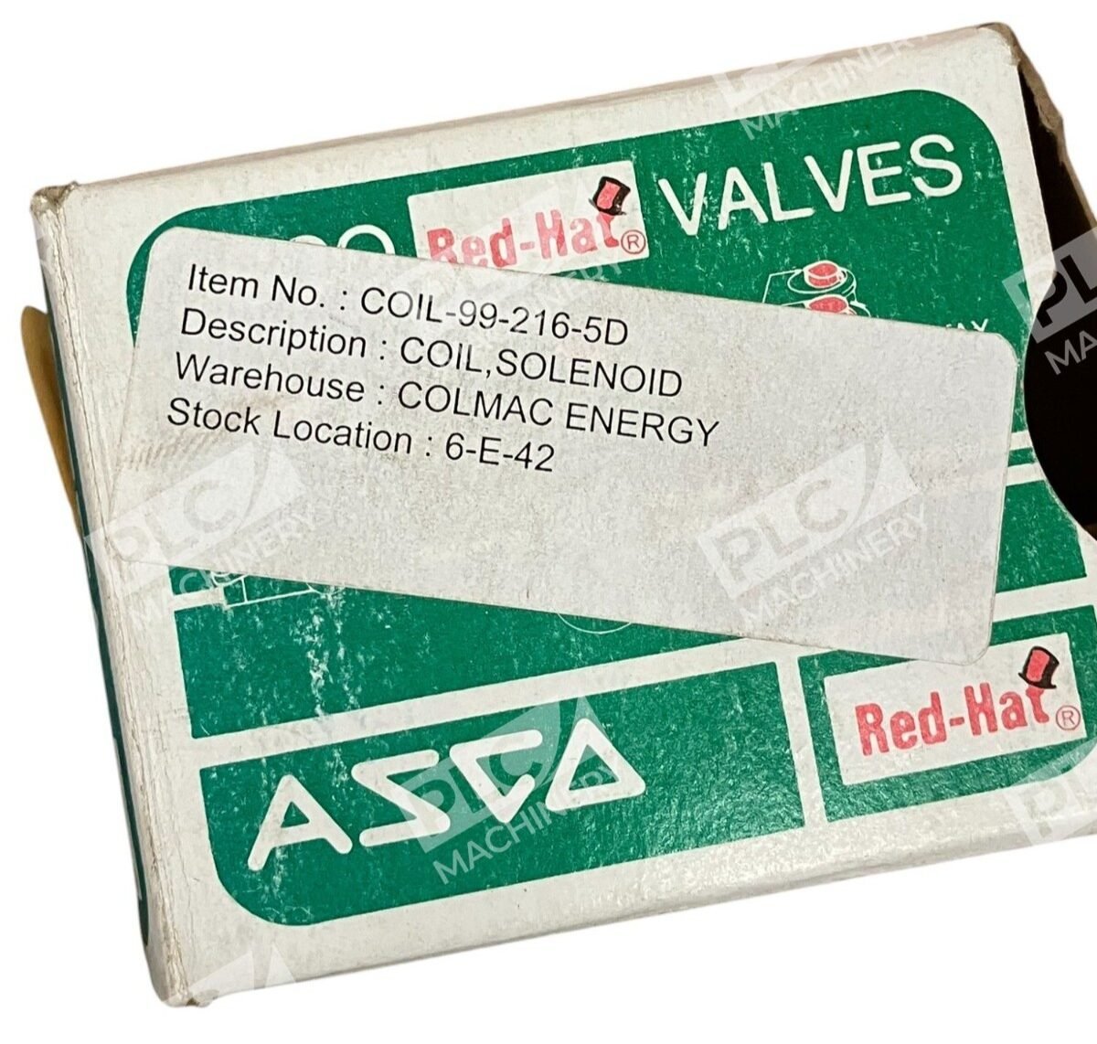 ASCO MP-C-011 120/60 FB 110/50 FB Red Hat Valves Solenoid Coil 99-216-5D