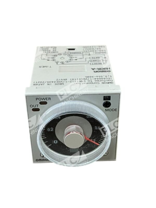Omron 5A Timer H3CR-A AC100-240/DC100-125 - Image 2