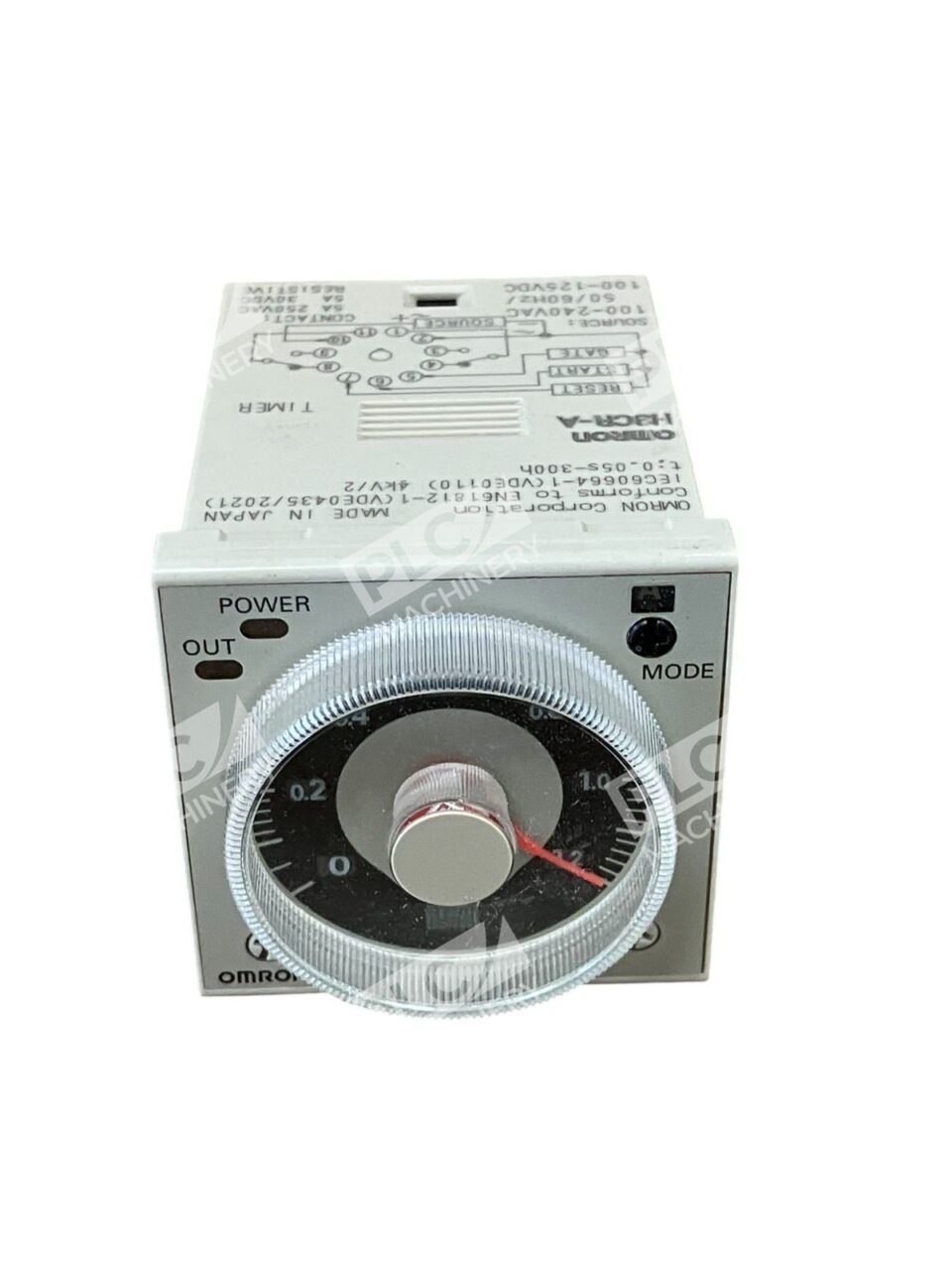 Omron 5A Timer H3CR-A AC100-240/DC100-125 - Image 2