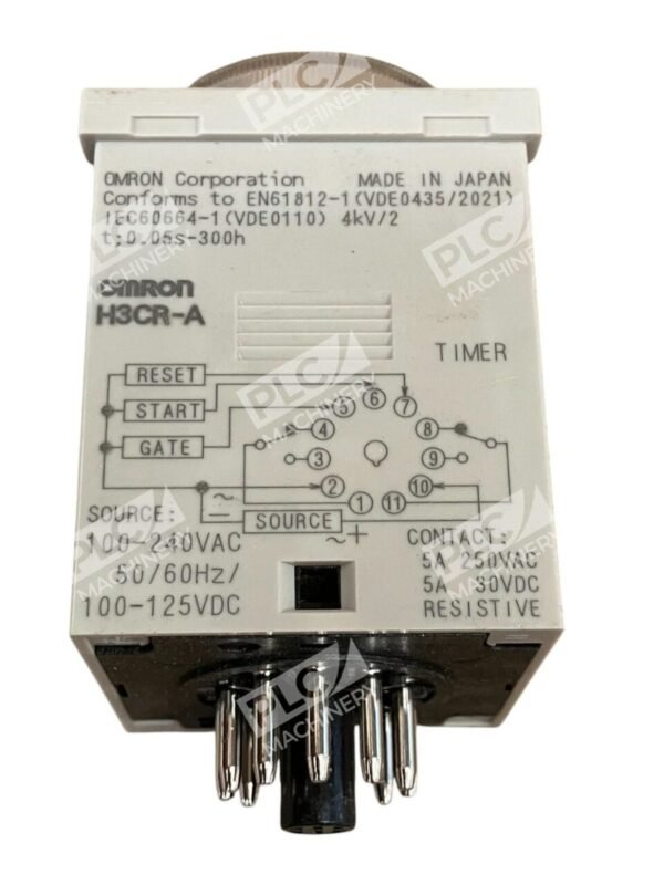 Omron 5A Timer H3CR-A AC100-240/DC100-125 - Image 7