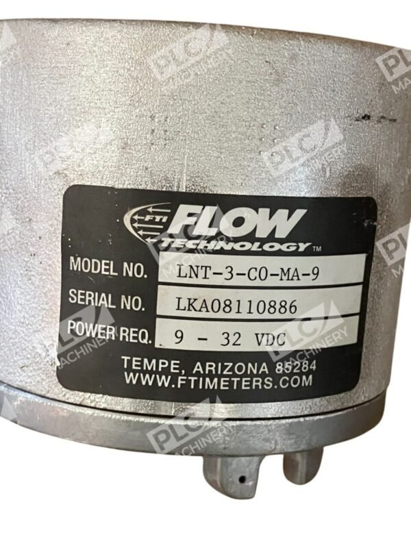 Flow Technology Crouse Hinds FT4-8AEU2 9-32VDC Meter LNT-3-C0-MA-9 - Image 6