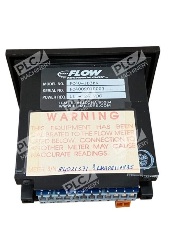 Flow Technology ES737DRTD3BA FC4010 Dual And Net Rate Totalizer FC40-1D3BA - Image 11
