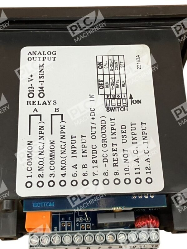 Flow Technology ES737DRTD3BA FC4010 11-24VDC Dual And Net Rate Totalizer FC40-1D - Image 8