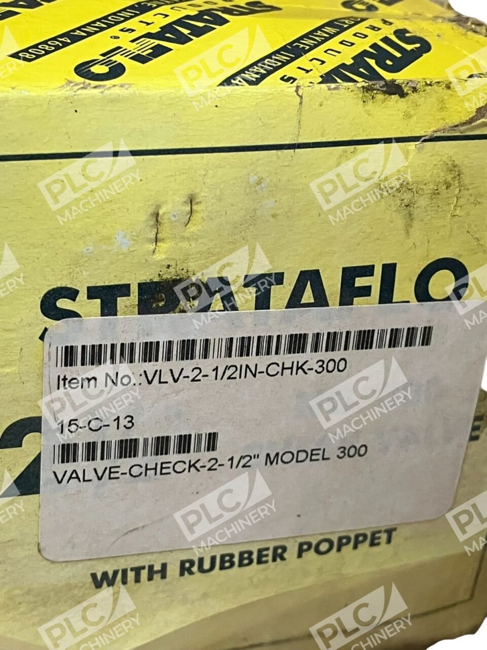 Strataflo 2004 F 2-1/2" Check Valve W/ Rubber Poppet 300 - Image 9