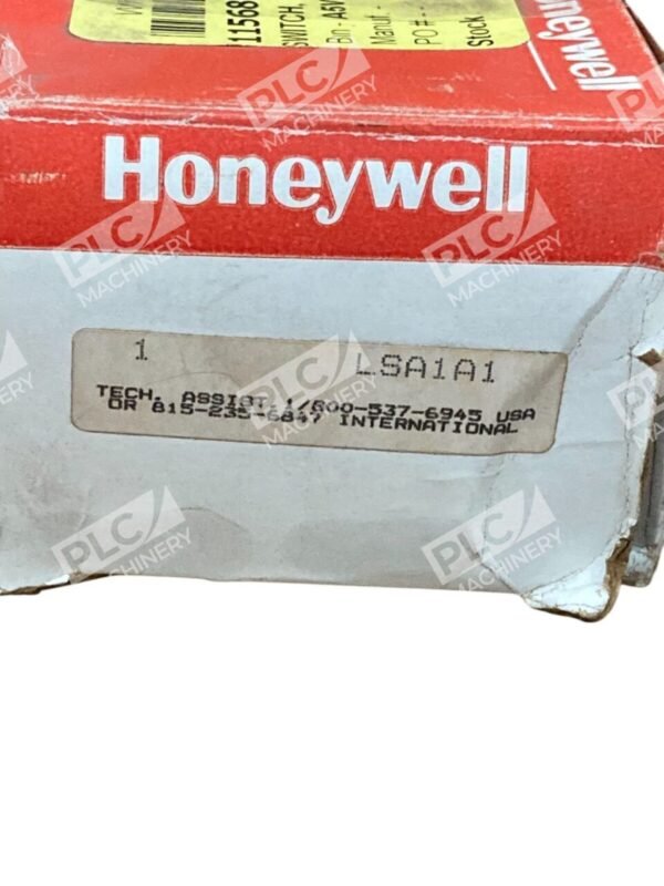Honeywell Micro Switch 11568E1267 10A 600VAC Heavy Duty Limit Switch LSA1A1 - Image 2