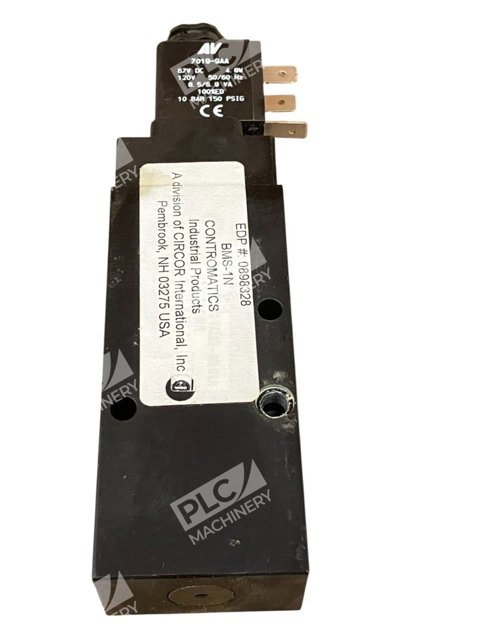 Contromatics CIRCOR 0898328 Solenoid Valve BMS-1N - Image 5