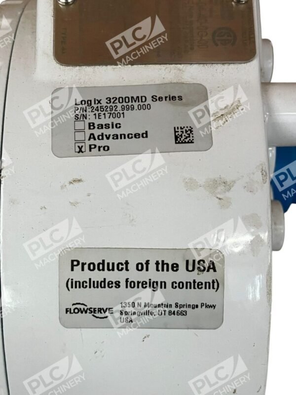 Flowserve 4-20mA 150PSI Logix 3200MD Pro 3220MD-10-D6-E-04-40-0G-00 - Image 6