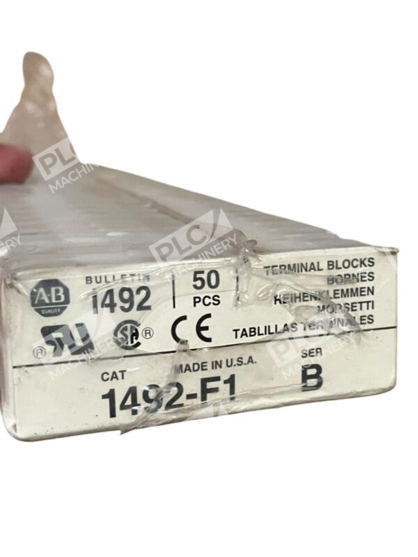 Allen Bradley AB Box of 42 Terminal Blocks 1492-F1 /B - Image 2