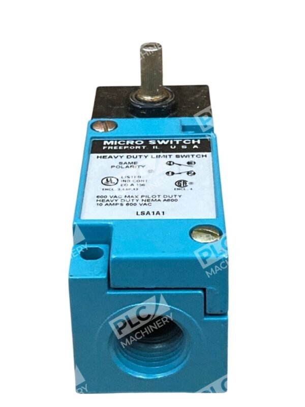 Honeywell Micro Switch 11568E1267 10A 600VAC Heavy Duty Limit Switch LSA1A1 - Image 3