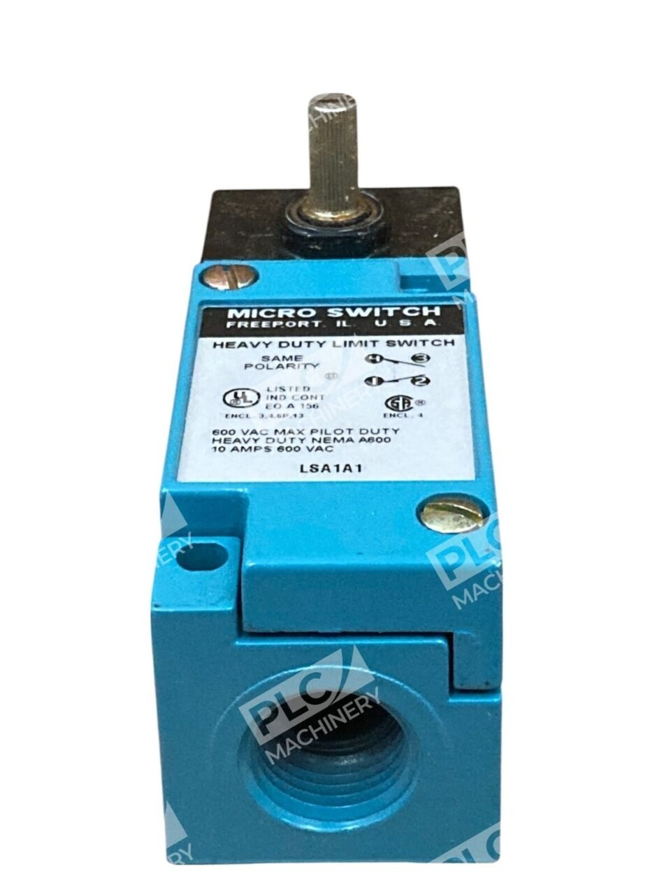 Honeywell Micro Switch 11568E1267 10A 600VAC Heavy Duty Limit Switch LSA1A1 - Image 3