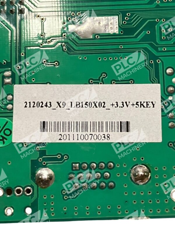 Tatung 2120243 X9 LB150X02 3.3V 5Key Circuit Board N160350002A - Image 3