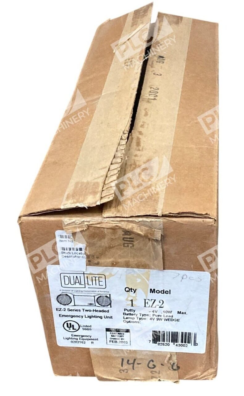 Dual Lite 4V 5W Wedge Two-Headed Emergency Lighting Unit EZ-2